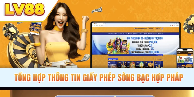 Tổng hợp thông tin giấy phép sòng bạc hợp pháp